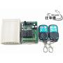 Calvas 315Mhz Wireless RF Switch DC12V Relay Receiver Module and 315 Mhz Remote Controls For DC Motor Forward and Reverse Controller - (Color: Green)