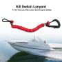 TIKSCIENCE Boat Engine Safety Kill Stop Switch Lanyard Cord, for Mercury Mercruiser Outboard Motor, Replace 8M0092849/15920T54/ 15920A54/ 15920Q54-36 Inch TIKSCIENCE Boat Engine Safety Kill Stop Switch Lanyard Cord, for Mercury Mercruiser Outboard Motor, Replace 8M0092849/15920T54/ 15920A54/ 15920Q54-36 Inch