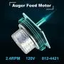 Auger Feed Motor Replacement for Quadra-Fire Part 812-4421 & 812-4420，2.4RPM 120V Auger Feed Motor Fits for Heatilator CAB50 PS35 PS50 7000-500 PH，High Quality and More Robus