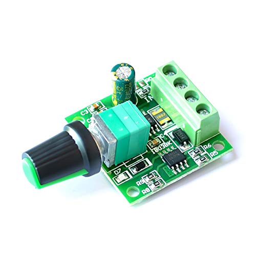 New DC 1.8V 3V 5V 6V 12V 2A PWM Motor Speed Controller Low Voltage Motor Speed Controller PWM 0~100% Adjustable Drive Module