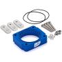 BlackPath - Fits Ford F-150 F-250 Super Duty F-350 Super Duty Throttle Body Spacer Performance (Blue) T6 Billet