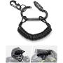 Kemimoto Motorcycle Helmet Lock with High Security Combination PIN, 60in Helmet Lock Cable and Carabiner for Motorcycle Helmet, Bike Helmet, Jacket and Bag