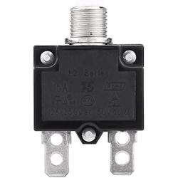 Thermal Overload Protector, AC 125/250V Push Reset Button Circuit Breaker Protector(15A)