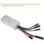 VGEBY Bicycle Speed Controller Kit, Electric Bike Motor Controller 22A Speed Controller 36V 48V with S900 Panel 1 to 2 Cable for 500W Motor