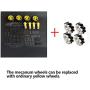 Mecanum Wheel Robot Kit 4WD Omnidirectional Wheels Smart Robot Car Chassis Kit