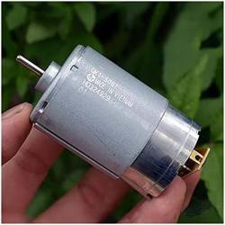 Nuojie Electronic Components Motor RS-555PH DC Motor RS555 High Torque Micro Motor 555 DC 24-48V 3600RPM Brush Motor Low Current Low Speed DIY Copier Motor (Speed(RPM) : Motor only)