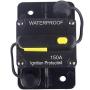 OUHL 150 Amp Circuit Breaker 12V- 48V DC Manual Reset Fuse for Trolling Motor Rv Marine Boat Vehicles System Protection Waterproof (150A)