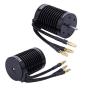 RC Car Motor, 1/10 RC Accessory 4370KV Classic 4-Pole Sensorless Brushless Motor for Surpass F540