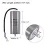 uxcell CBB60 Run Capacitor 40uF 450V AC 2 Wires 50/60Hz Cylinder 110x50mm with Terminal, M8 Fixing Stud for Air Compressor Water Pump Motor uxcell CBB60 Run Capacitor 40uF 450V AC 2 Wires 50/60Hz Cylinder 110x50mm with Terminal, M8 Fixing Stud for Air Compressor Water Pump Motor