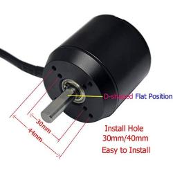 Hobbysky 6374 230KV Brushless Outrunner Motor Belt Drive Motor with Closed Cover for DIY Electric Skateboard Electric Bike Mini Scooter Surfboard