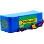 Jieoto 36V Li-Ion Battery Pack 16AH 10S 5P E-Bike Battery Battery Suitable for Motors Up to 500W with Charger and BMS Used for Airplane Models Power Tools Scooters
