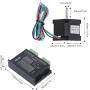 Stepper Motor, Stable Standard 2 Phase Copper Coil Long Life Span Step Motor Driver Rapid Speed for Printer