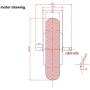 350W 8 INCH Electric Scooter BRUSHLESS HUB Motor KIT CAN with LCD Display WUXING Throttle DIY Electric Scooter Town 7 XL