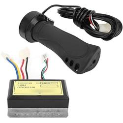 01 Stall Protection E‑Bike Controller Set, Cable Hand Grip 12V 250W Controller Handlebar, for Electric Bicycle E‑Bike Parts E‑Bike E‑Scooter Parts