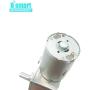 Bringsmart JGY-370 12V 10rpm DC Worm Gear Motor 12 Volt High Torque Engine Mini Turbine Worm 12V Reducer Electric Motor Self-locking for DIY Mini Geared Motor (JGY-370 12V 10rpm)
