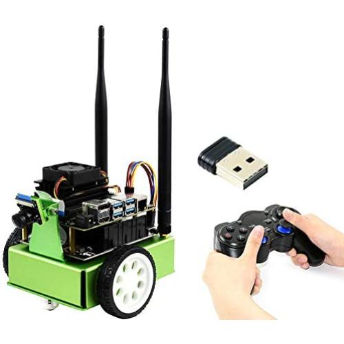 JetBot AI Kit Accessories Compatible with Jetson Nano Developer Kit A02 & B01 Version,to Build JetBot AI Smart Robot ( Not Support Jetson Nano 2GB)