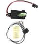 ACauto 89019088 973405 1581086 22807123 1580582 HVAC Fan Blower Motor Resistor Kit with Harness Replacement for 2003-2006 Escalade Silverado Tahoe Avalanche Suburban GMC Sierra Yukon