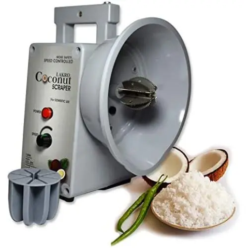 Regnis Lakro (Sri Lanka) Electric Coconut Grater Scraper Shredder fast shipping available.