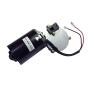 BEMONOC High Torque PMDC Right Angle Gear Motor 12V Reversible 50 RPM (Right Gear-Box) with Threaded Shaft