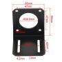 JIUWU 4pcs 57 Stepper Motor Nema 23 Fixed Seat, Nema 23 Stepper Motor Steel Mounting Bracket, Stepper Motor Bracket with Mounting Screws