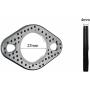GY6 Exhaust kit(Nuts&Gasket&Exhaust Studs) FIT for GMB139 Engine 50cc 70cc 90cc 110cc 125cc 150cc Scooters ATVs Go Karts 4 Wheeler Moped fits Scooters with 50cc - 150cc Motors etc