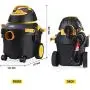 Shop-Vac 4 Gallon 5.5 Peak HP Wet/Dry Utility Vacuum with SVX2 Motor Technology, 3 in 1 Function Portable Shop Vacuum with Cart, Attachments, 5914000