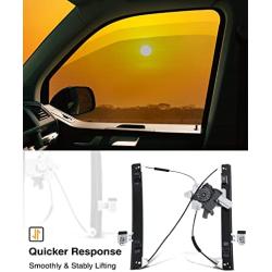 A-Premium Power Window Regulator with Motor Compatible with Chevrolet Cruze Limited 2016 Cruze 2011-2015 Front Driver Side (7 Pins Only) with Express Up and Down
