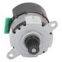 Micro Servo Motor with Rotary Encoder 100 Line Port, Dual Channel High Precision Control Metal Gear Motor, No-load Speed 12V-3100RPM 24V-6100RPM for RC Toy Remote Control(24V)