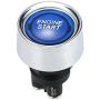 Start Switch 12v DC 50A Blue Car Start Engine Button Stater，Jtron Push Button Light Switch Push Start Ignition Switch for Racing SPST(ON)-Off Momentary (Blue)
