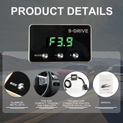 Throttle Response Controller 9 Drive Modes Smart Electronic Racing Accelerator Compatible with Ford F150 F250 F350 F450 F550 Focus ranger Land Rover Range Rover
