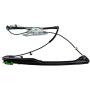 A-Premium Power Window Regulator without Motor Compatible with Audi A4 1996-2001 A4 Quattro 1996-2001 S4 2000-2002 Front Passenger Side