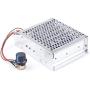 KNACRO 12V 24V 36V 48V 60A Stepless DC Motor Speed Controller Forward Reverse Controller Digital Display Governor Switch Metal Shell Case