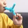 FLUXY Oral Motor Tool Therapy Sensory Motor Aid with 3 Unique Textures Blue