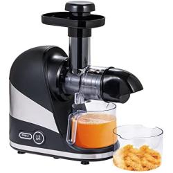 Juicer Machines,Slow Masticating Juicer Extractor Machines Easy to Clean,Cold Press Juicer with Quiet Motor and Reverse Function,Two Speed Modes,for Vegetable and Fruit