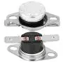 5 Pcs Temperature Control KSD301 Switch AC 250V Normally Closed Thermostat Thermal Sensor(125℃)