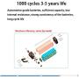 Jieoto 36V 48V E-Bike Battery Pack 12AH 13AH 15AH 18AH Lithium Battery Electric MTB Lithium-ion Battery Electric Scooters Cell Pack Suitable for 200W-1000W Motor with Charger