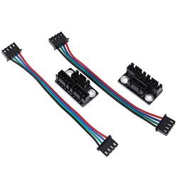 Zamtac 4pcs/2sets Dual z Stepper Motor Adapter Parallel Module Stepping Motor Diverter Expanding Flow Board Diffuser Spreader Splitter