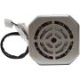 Bemonoc High Torque AC Motor 110V 50/60HZ 54 RPM Variable Speed Gear Reducer Motor 200Watts Output Shaft Dia 18mm