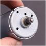 Nuojie Electronic Components Motor RS-555PH DC Motor RS555 High Torque Micro Motor 555 DC 24-48V 3600RPM Brush Motor Low Current Low Speed DIY Copier Motor (Speed(RPM) : Motor and Pulley)