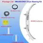 Upgraded WE49X20697 Dryer Bearing Kit Compatible with GE Dryer, Includes WE3M26 Top Bearing & WE09X20441 Felt Seal & WE12M29 Drive Belt & WE1M504 & WE1M1067 Drum Slides & WE12X83 Pulley Idler