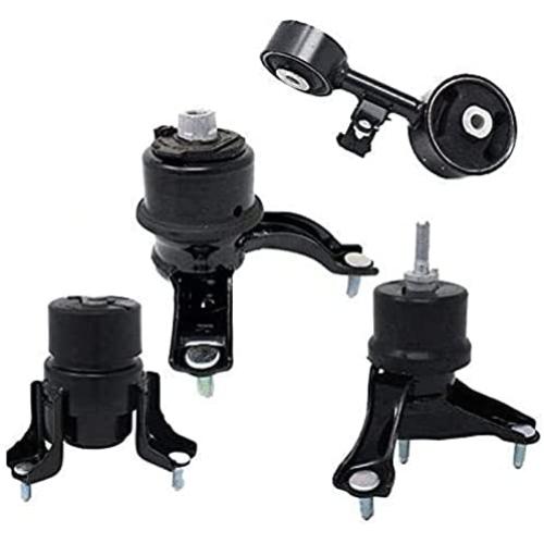 ENA Engine Motor and Trans Mount Set of 4 Compatible with Toyota 2002 2003 2004 2005 2006 Camry 2.4L Auto Trans Replacement for A4203 A4211 A4204 A4207