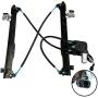 LAFORMO 741-578 Rear Driver Side Power Window Regulator with Motor Assembly Compatible with Silverado/Tahoe/Suburban/Avalanche 1500 2500 3500 00-06 Cadillac Escalade 02-06 GMC Yukon XL/Sierra