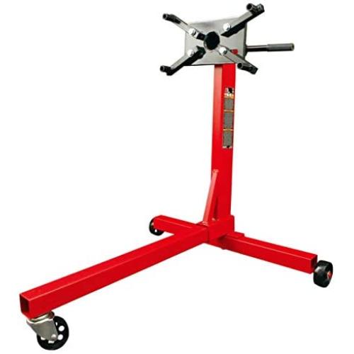 BIG RED T23401 Torin Steel Rotating Engine Stand with 360 Degree Rotating Head: 3/8 Ton (750 lb) Capacity, Red BIG RED T23401 Torin Steel Rotating Engine Stand with 360 Degree Rotating Head: 3/8 Ton (750 lb) Capacity, Red
