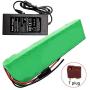 Jieoto 24V 12Ah Ebike Battery 24 Volts 12000mAh 7S 4P Lithium Battery Pack for 500W 350W 250W Motors for Electric Scooter Go-Kart Power Wheelchairs with BMS + Charger