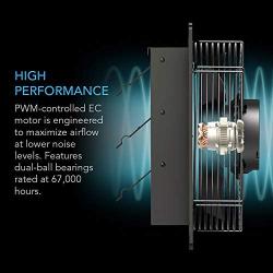 AC Infinity AIRLIFT S12, Shutter Exhaust Fan 12