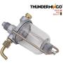 THUNDERMINGO Fuel Gas Strainer Sediment Bowl Assembly for IH International Farmall MV Super H HV W4 OS4 350 400 460 560 650 706 Replace 358245R91 370832R91