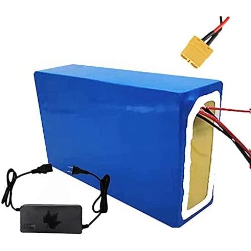 Wnicek 72V Lithium-ion Electric Bike Battery 20Ah 30Ah 40Ah E-Scooter Lithium Battery Electric Tricycle Battery Pack for 2800W-1600W Electric Motorcycles Motors with BMS+ Charger