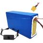 Wnicek 72V Lithium-ion Electric Bike Battery 20Ah 30Ah 40Ah E-Scooter Lithium Battery Electric Tricycle Battery Pack for 2800W-1600W Electric Motorcycles Motors with BMS+ Charger