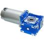 Bemonoc NMRV040 High Torque DC 12V Low Speed 22RPM Worm Gear Motor Large Power 250W with Gearbox Speed Reducer Ratio 80/1