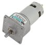 Mini DC Gear Motor DC 24V 35W Metal Speed Adjustable Large Torque Motor CW/CCW(24V 500rpm)